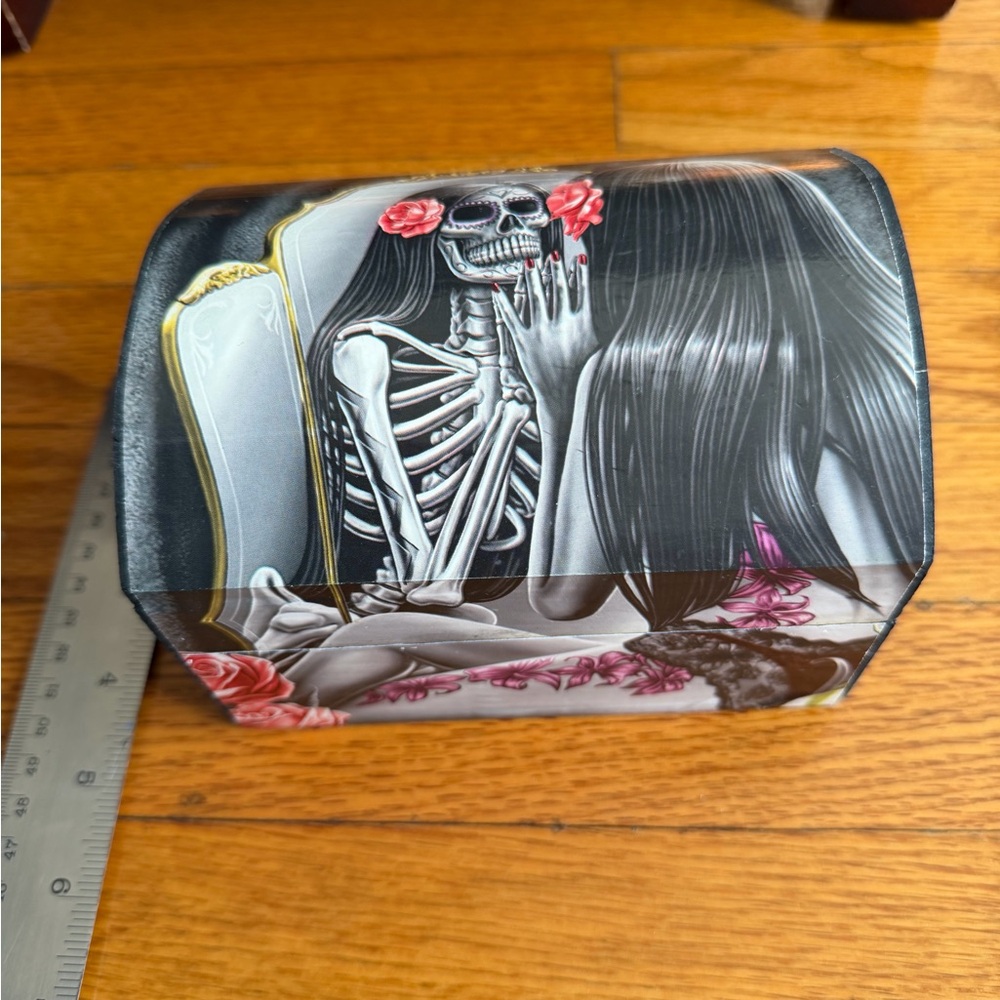 Skeleton Art Wood Box